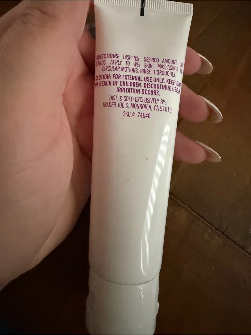 Trader Joe's Brazil Nut Body Salt Scrub 3oz new sealed body scrub